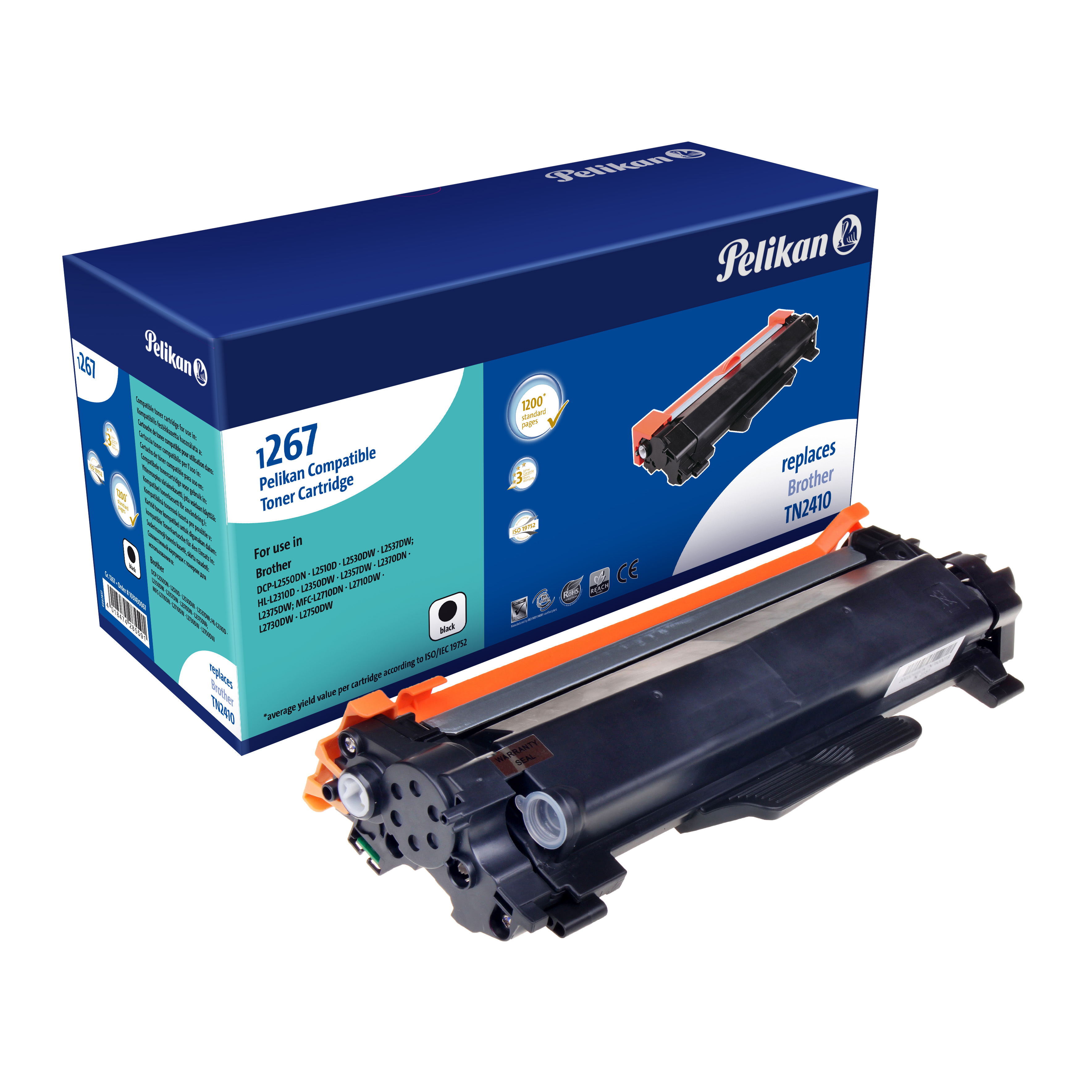 Compatible to Brother TN-2410 Toner Cartridge, black buy cheap