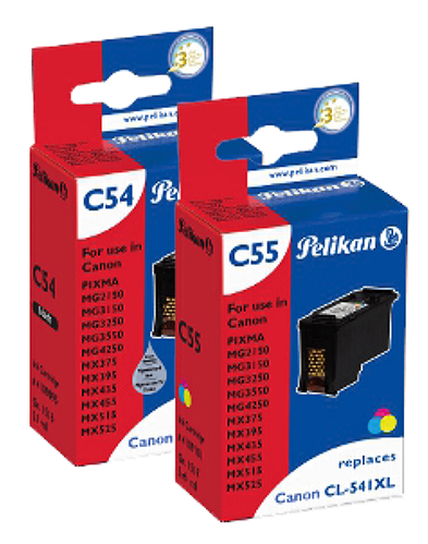 Pack 2 cartouches compatibles CANON PG-540XL/CL-541XL noir et couleur Pack  de 2 cartouches compatible